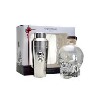 Crystal Head Vodka + Shaker