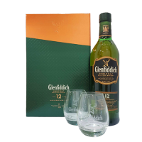 Glenfiddich + 2 verres