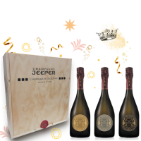 3x75CL. Jeeper Grande Cuvée Vintage Giftbox